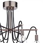 Industrial Cable Semi-Flush 6 Light - Brushed Copper