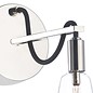 Industrial Cable Wall Light - Polished Nickel