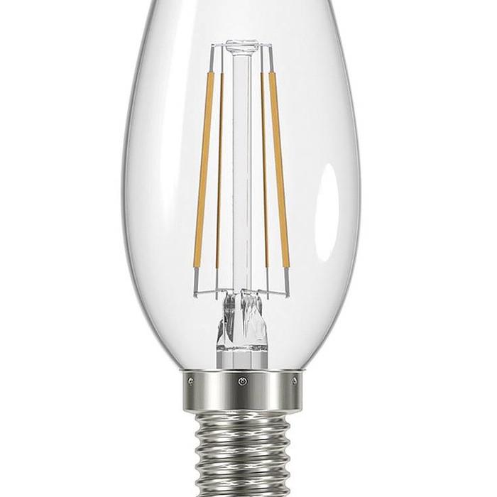 Clear Small Edison Screw Candle LED - 4W