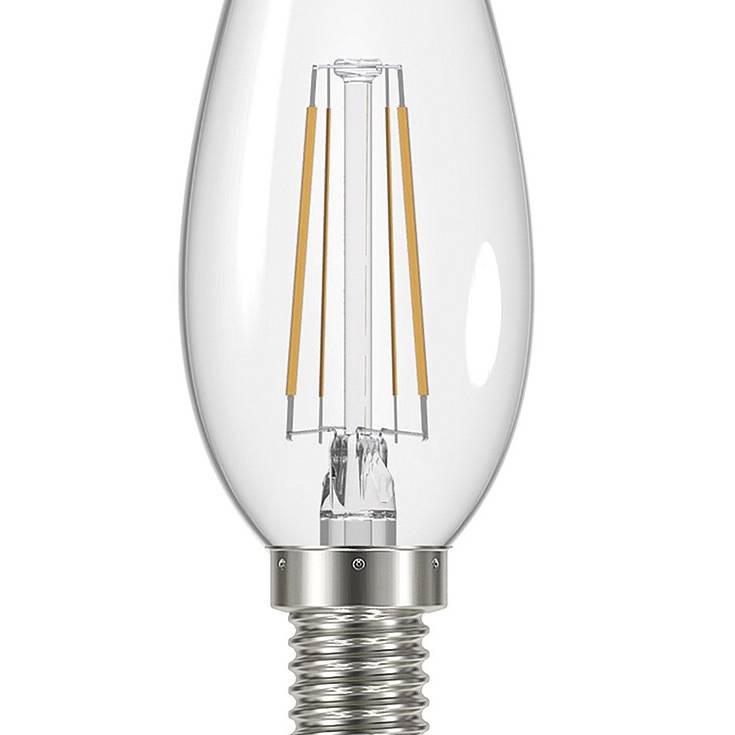 Clear Small Edison Screw Candle LED 4W Lightbox