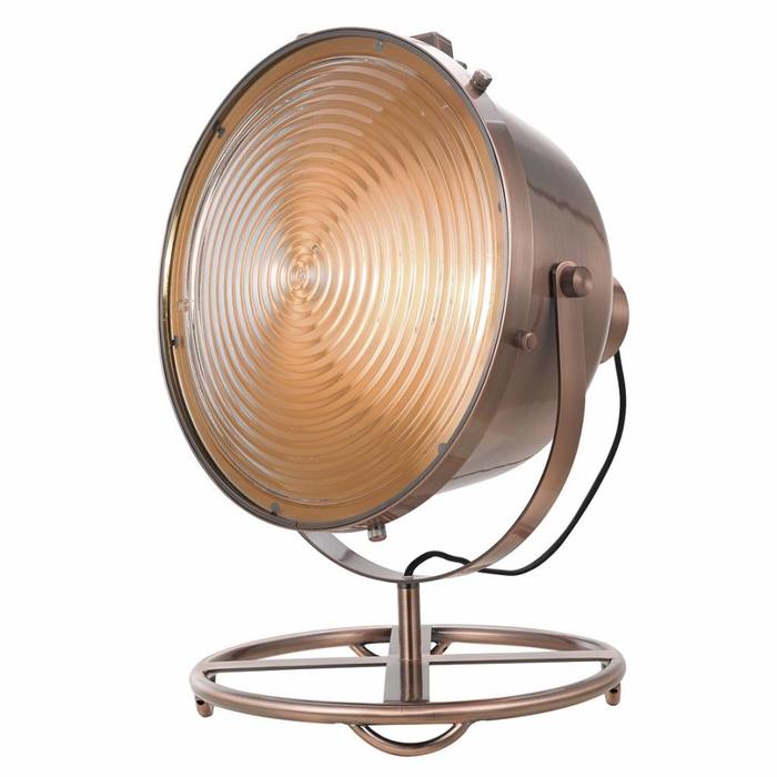 Studio Search Light Floor Lamp - Antique Copper