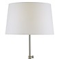 Luxe Tripod Table Lamp - Brushed Nickel & Polished Chrome