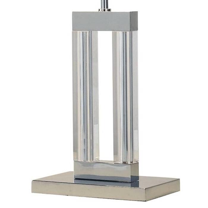 Art Deco Quartz Crystal Table Lamp