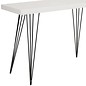 Scandi Console Side Table - White Gloss