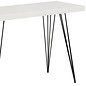 Scandi Console Side Table - White Gloss