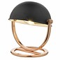 Dome Lamp - Polished Copper & Black