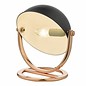 Dome Lamp - Polished Copper & Black