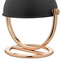 Dome Lamp - Polished Copper & Black