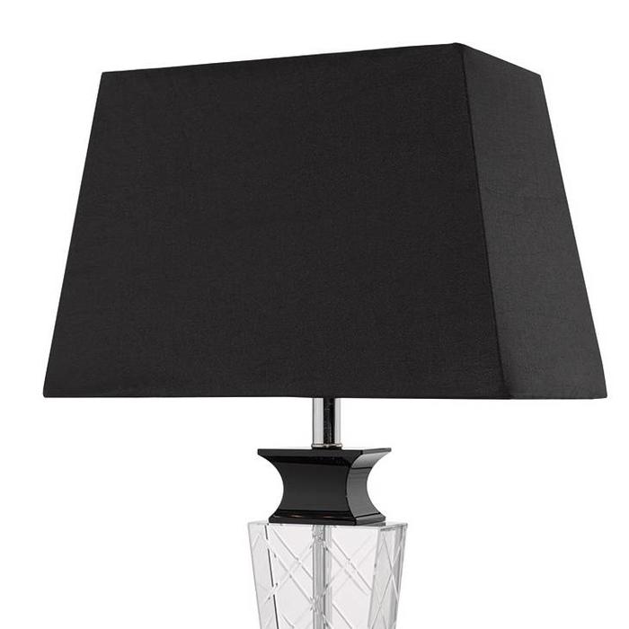 Mid Century Crystal Table Lamp