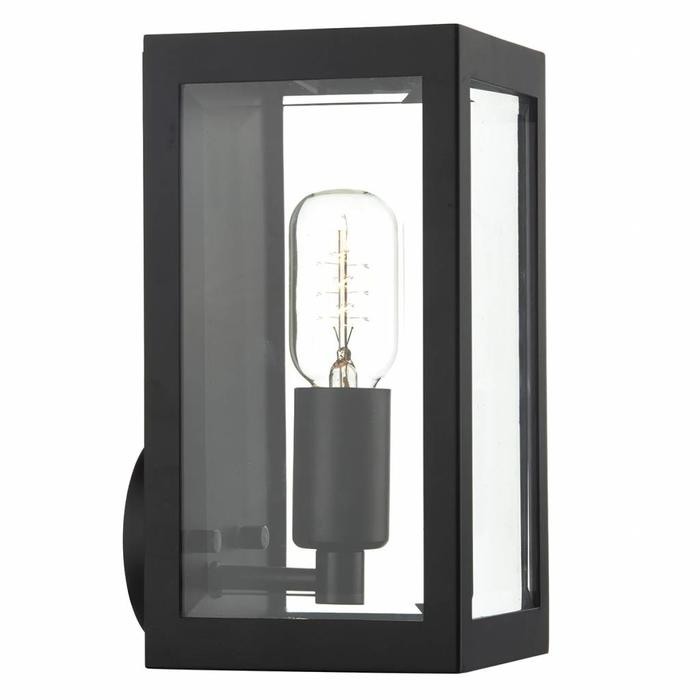 Box - Outdoor Wall Light - Black