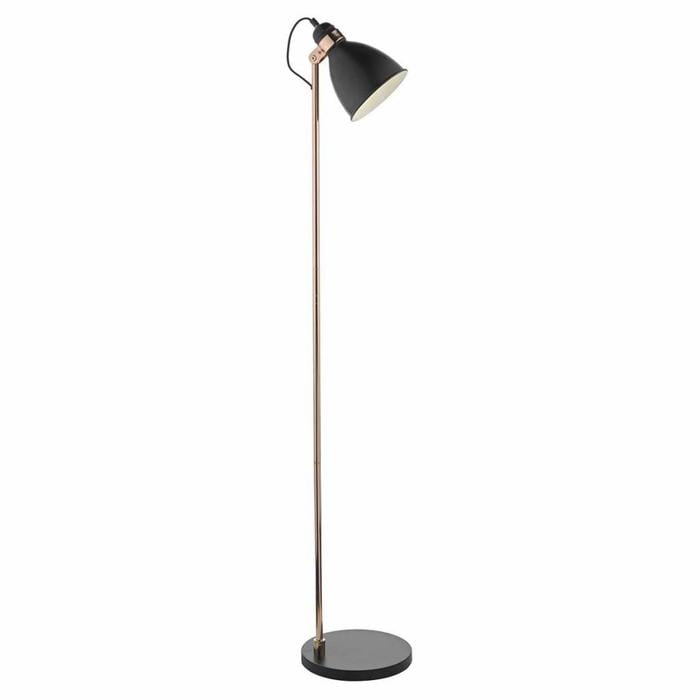 Nordic Black & Copper Floor Lamp