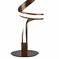 Helix - LED Spiral Table Lamp - Metal/Rustic Brown/Acrylic - Copy