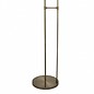 Kloden - Opal Globe Floor Lamp  - Antique Brass