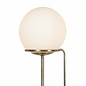 Kloden - Opal Globe Table Lamp  - Antique Brass