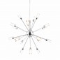 Mirage - LED Sputnik Bubbles Pendant - Chrome Plate & Clear Acrylic