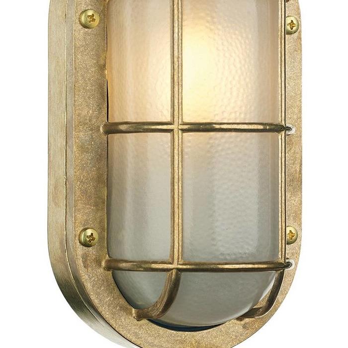 Phare - Solid Brass Bulkhead Outdoor Wall Light