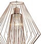 Cage - Polished Copper Wirework Easy Fit Pendant - Shade Only