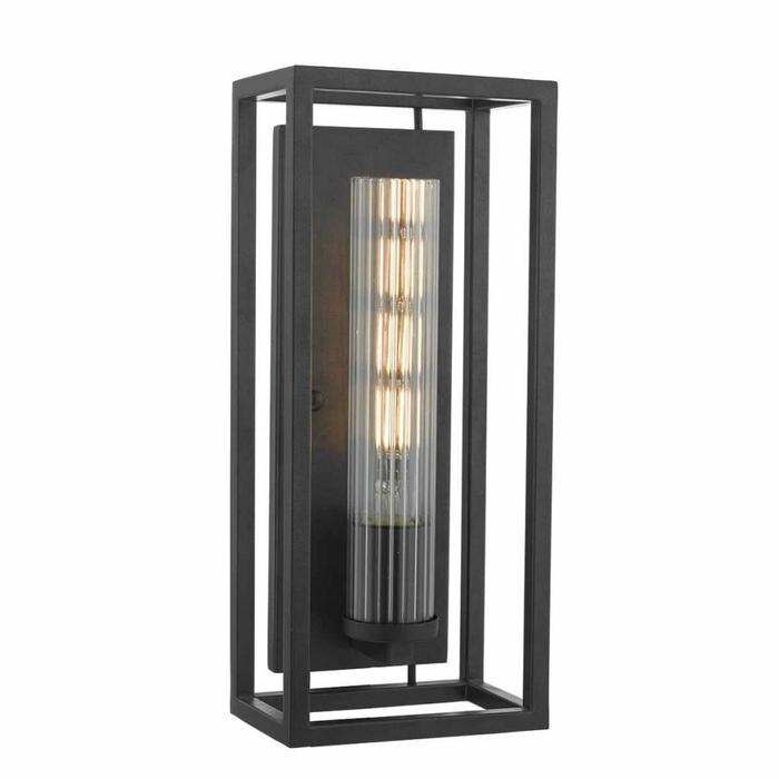 Philip -  Modern Industrial Black Wall Light