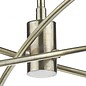 Toronto - 6 Light Ceiling Fitting - Antique Brass