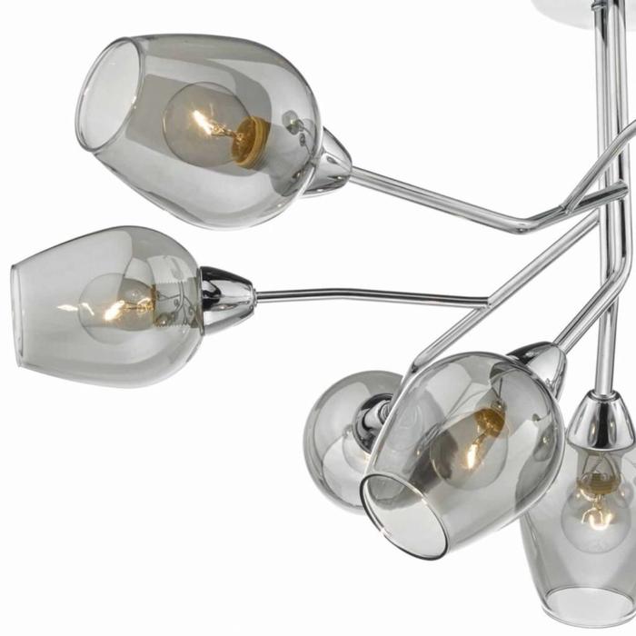 Eloise - Contemporary 9 Light Semi Flush