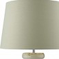 Ravenna - Antique Cream Table Lamp with Natural Linen Shade