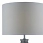 Pamplona - Dual Source Grey Glass Table Lamp