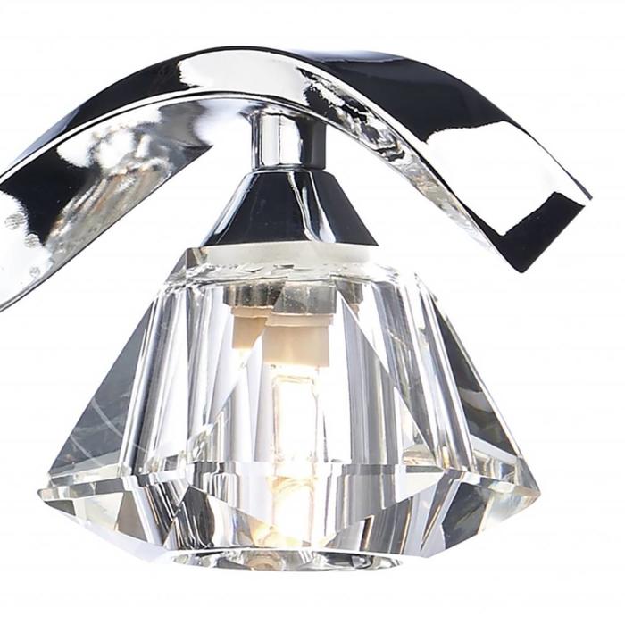 Ancona - 5 Light Bar Flush - Polished Chrome