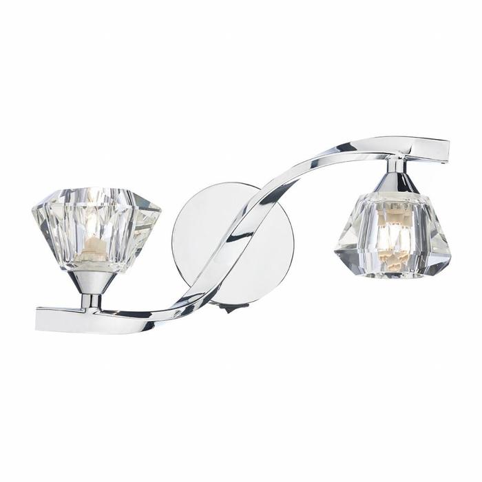 Ancona - Double Wall Light - Polished Chrome