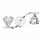 Ancona - Double Wall Light - Polished Chrome