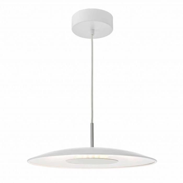 Enoch - Scandi Modern White LED Pendant