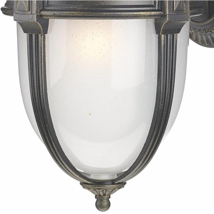 Richmond -  Classic  Outdoor Wall Light - Black/Gold