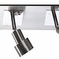 Modern Bar Spotlight - Satin & Polished Chrome