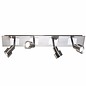 Modern Bar Spotlight - Satin & Polished Chrome