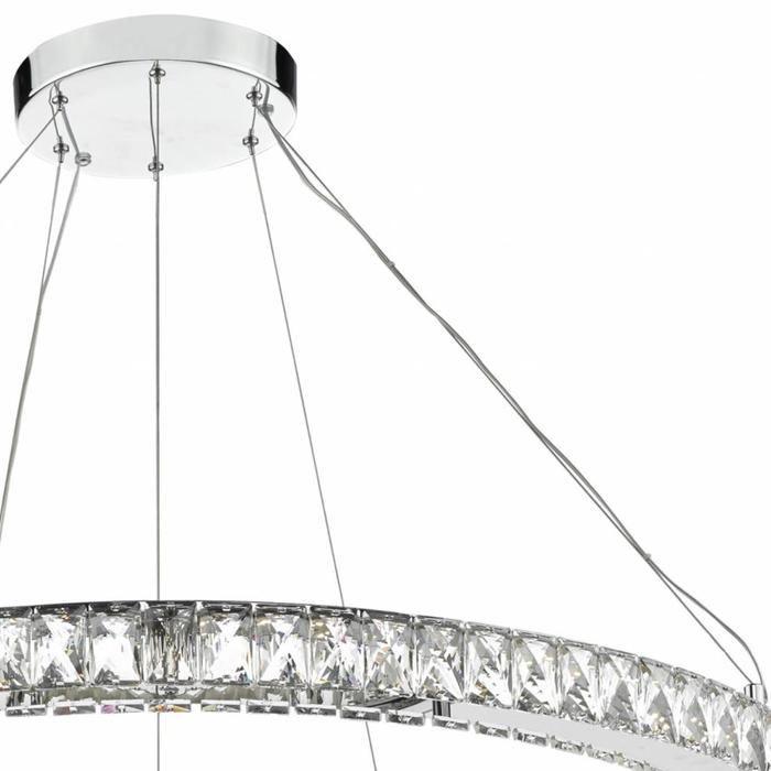 Wonder - LED K9 Crystal Double Hoop Feature Light