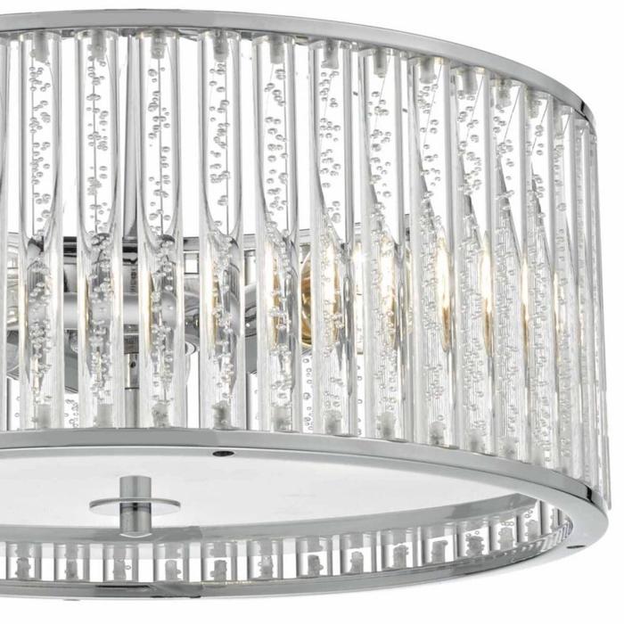 Seton- 4 Light IP44 Flush Ceiling Bathroom Light