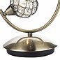 Beaded Ball Table Lamp - Antique Brass