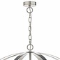 Industrial Satin Chrome Cage - Large Oversized Feature Light