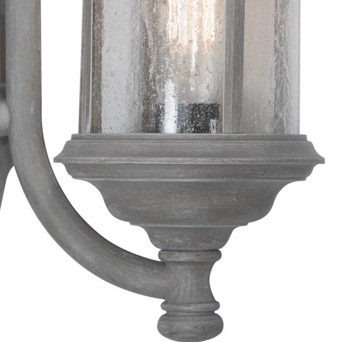 Traditional Outdoor Wall Light - Grey Old Iron