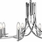 Ascona - 8 Light Chandelier - Polished Chrome