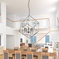 Géo - Geometric Cube Feature Light - Polished Chrome