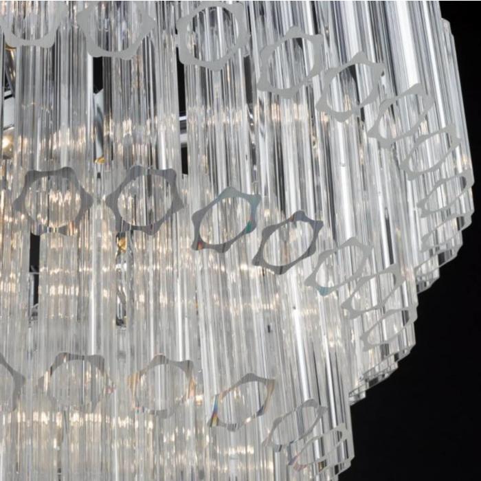 Tuvalu - Art Deco Crystal Feature Light