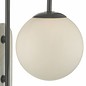 Deuce - Grey & Marble effect Wall Light - IP44 Bathroom