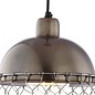 Izna - Grey Metal & Cage Industrial Pendant