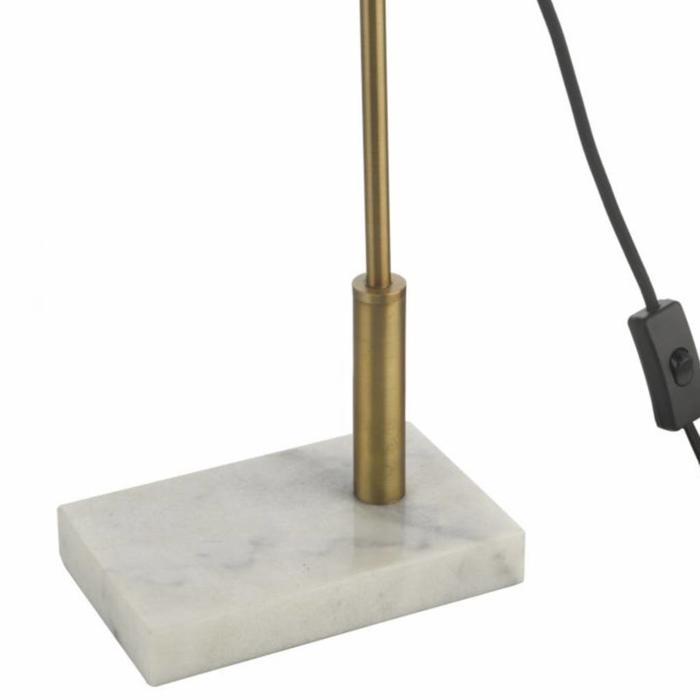 Mendel - Task Lamp  - Bronze & Marble