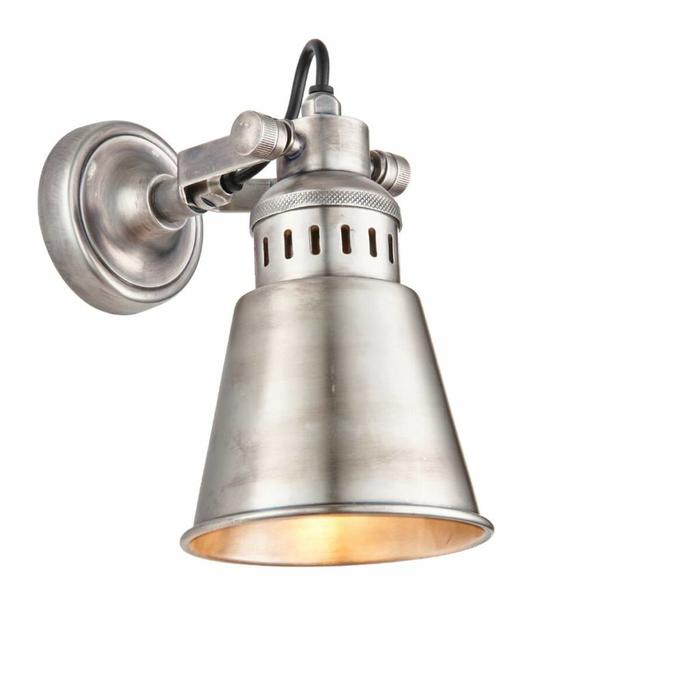 Classic Vintage Antique Silver Wall Light