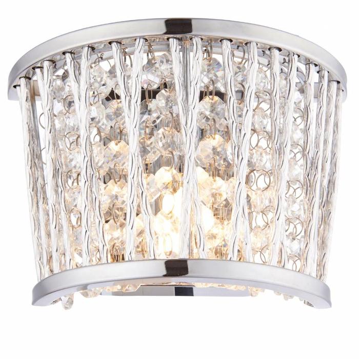 Glitz - Crystal & Chrome Wall Light