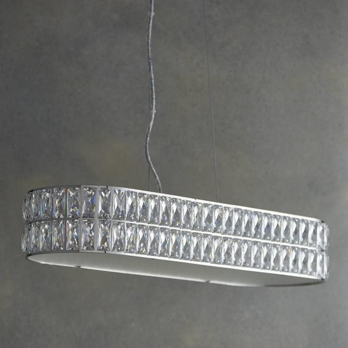 Glitz - Crystal Feature Bar Pendant