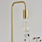 Rubin - Mid Centry Stick Table Lamp - Brass