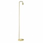 Rubin - Mid Century Stick Floor Lamp - Brass