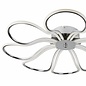 Petal - Large Flush LED Ceiling Fitting - Polished Chrome